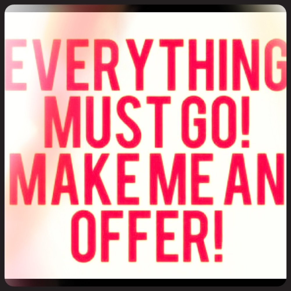 Moving away everything must go!❣️